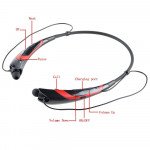 Wholesale Sports Bluetooth Stereo Headset with Mic 760 (Black)